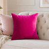 1 Funda Terciopelo Fucsia