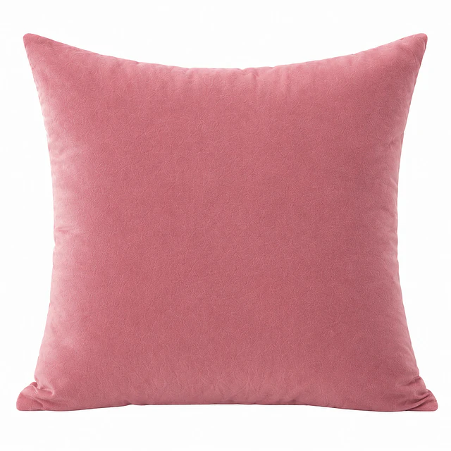 1 Funda Terciopelo Palo de Rosa