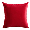 1 Funda Terciopelo Rojo