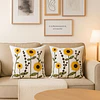 1 Funda Bordada - Girasol