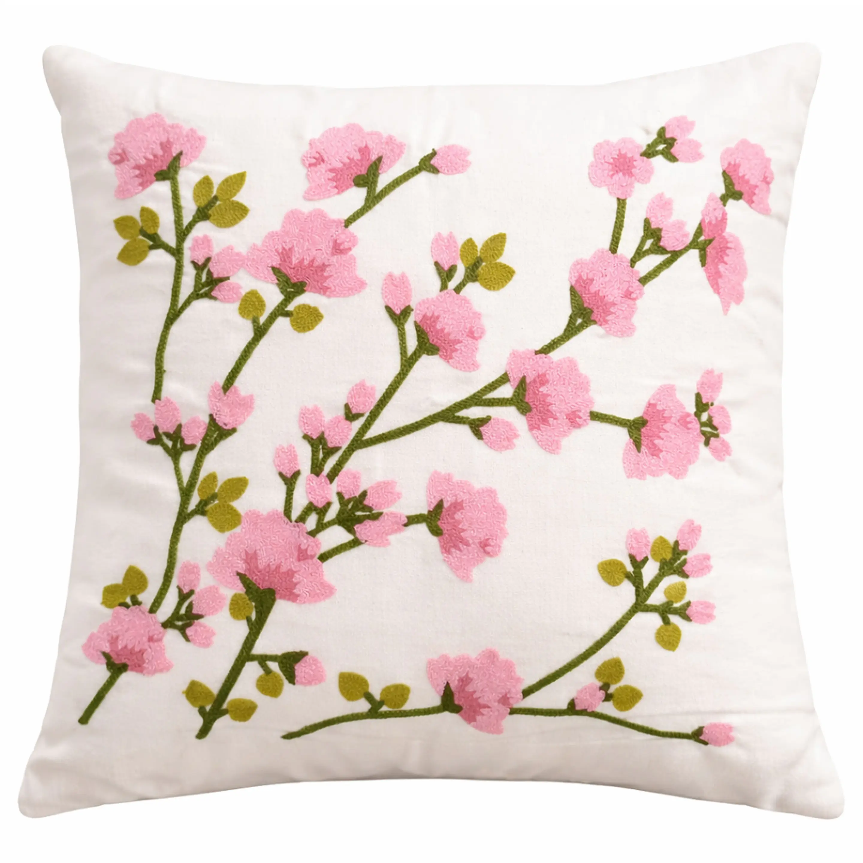 1 Funda Bordada - Flor de Cerezo 2