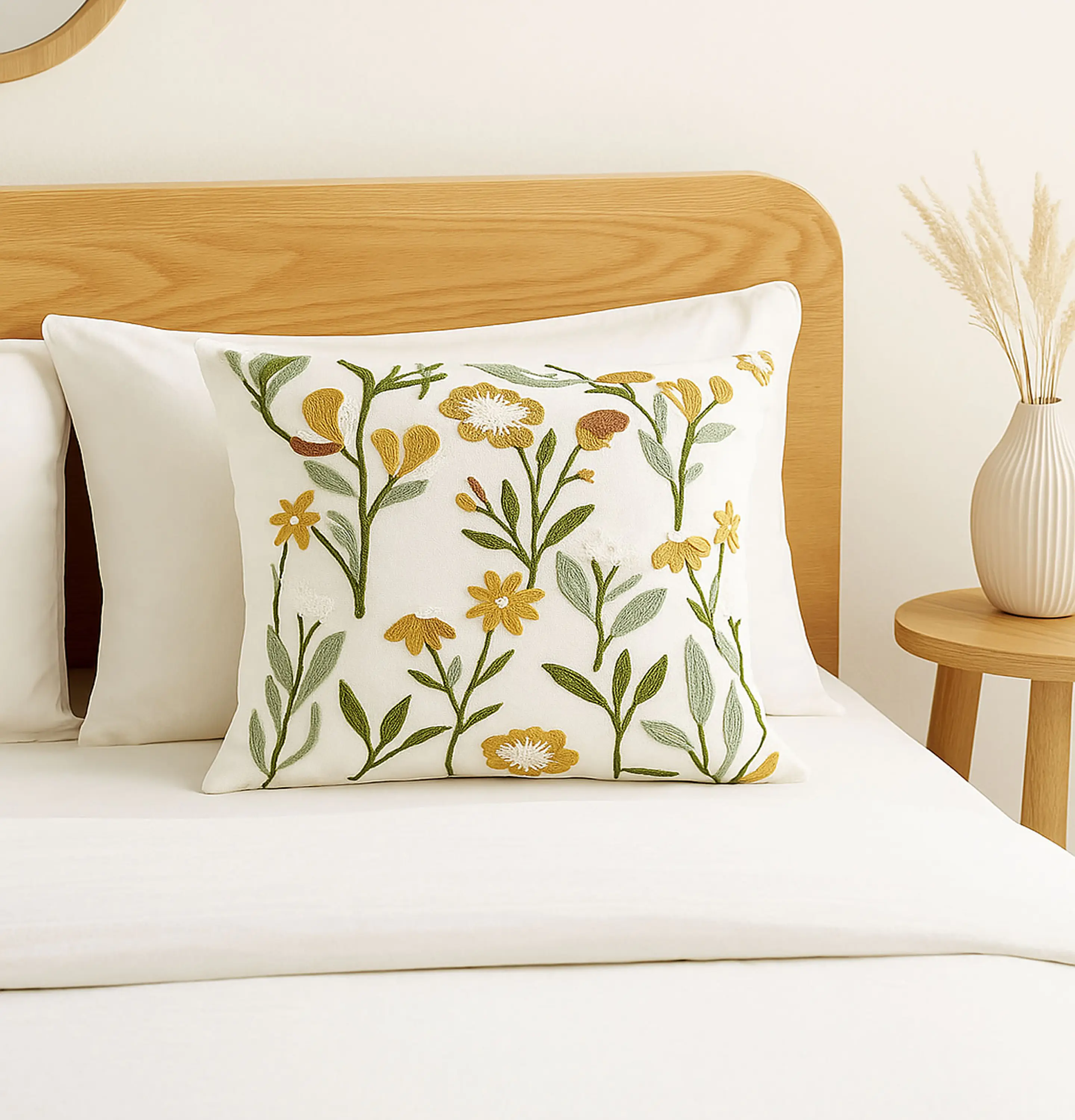 1 Funda Bordada - Flor Silvestre 4