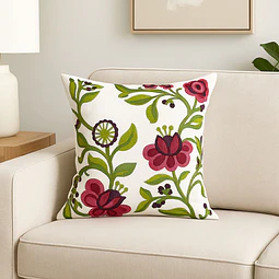 1 Funda Bordada -Floral