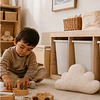 Cojin Infantil  Nube Blanca