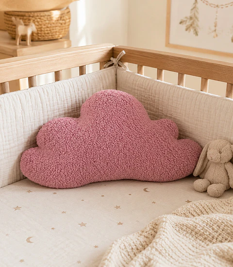 Cojin Infantil  Nube Rosada