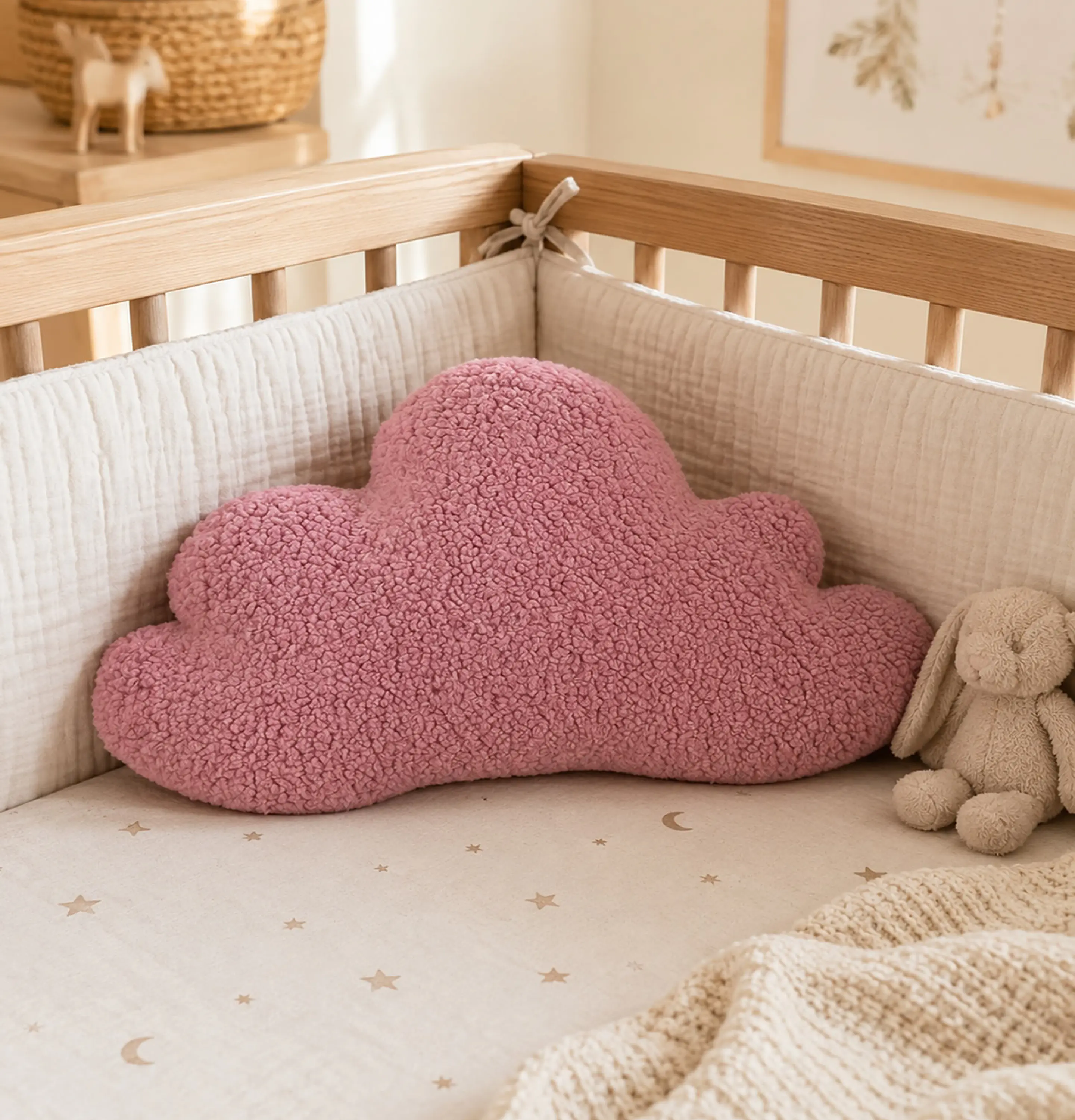 Cojin Infantil  Nube Rosada 1
