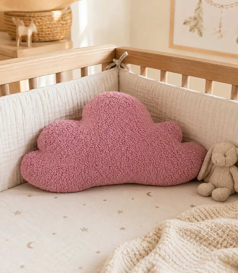 Cojin Infantil  Nube Rosada 1