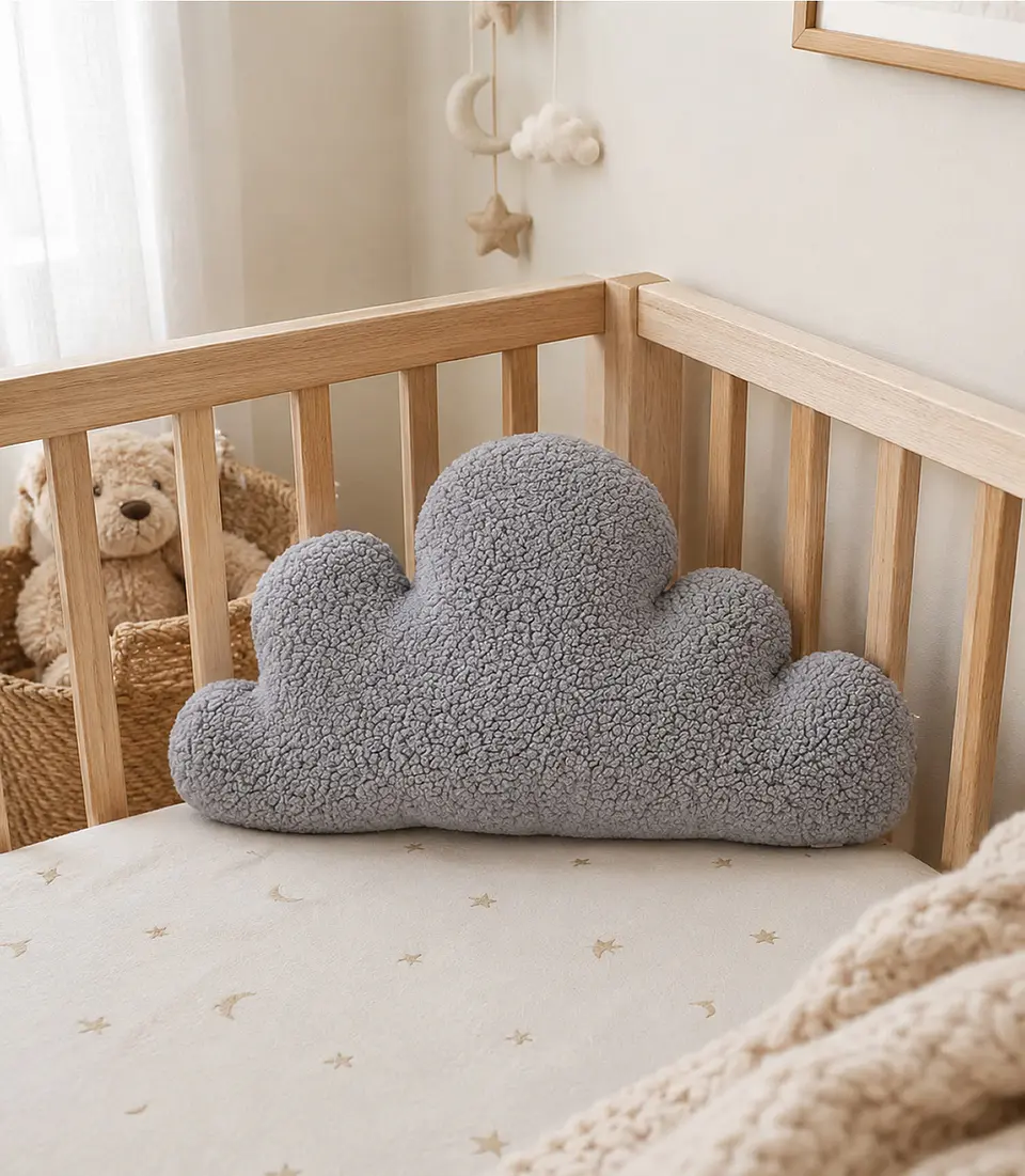 Cojin Infantil  Nube Gris 1