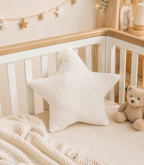 Cojín Infantil  Estrella Blanca