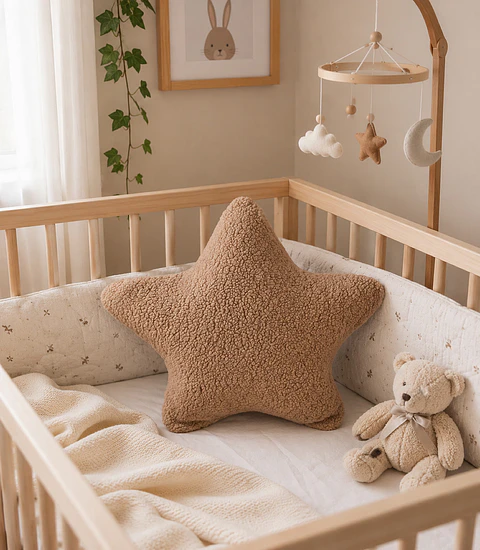 Cojín Infantil  Estrella Camel