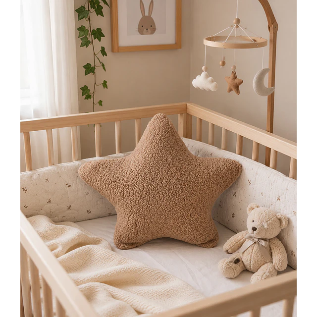 Cojín Infantil  Estrella Camel