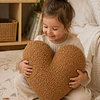 Cojín Infantil Corazón Caramelo