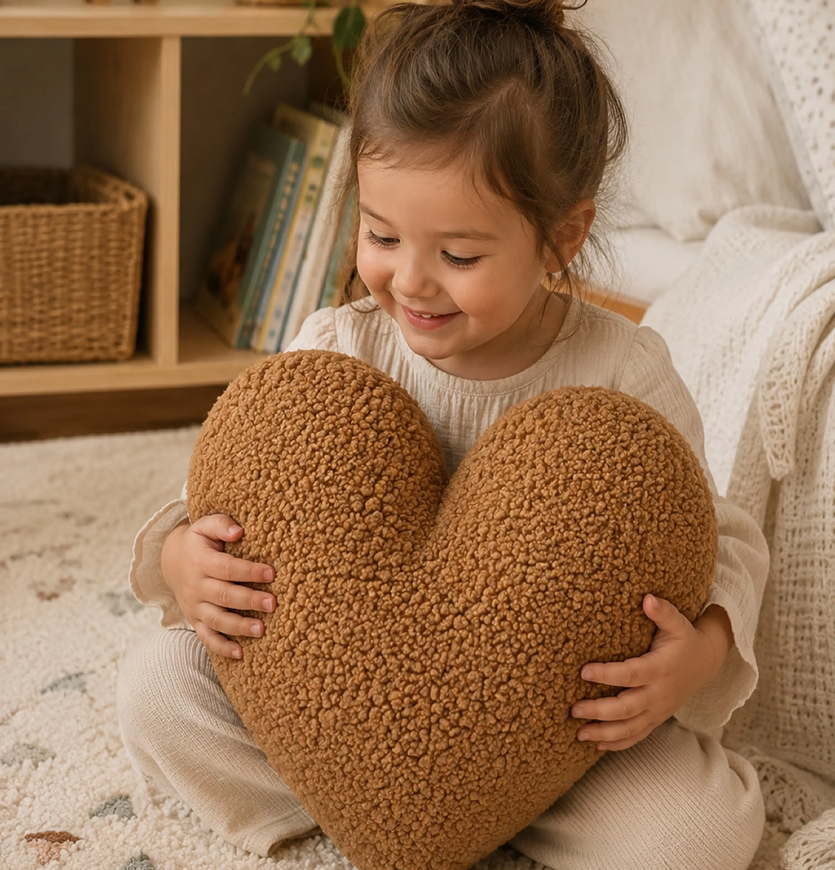 Cojín Infantil Corazón Caramelo 3