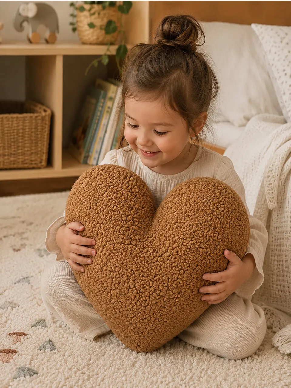 Cojín Infantil Corazón Caramelo 3