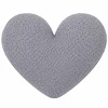 Cojín Infantil Corazón Gris