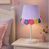 Lampara Velador - Linea Corona de Flores Multicolor