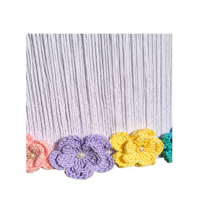 Lampara Colgante - Linea Corona de Flores Multicolor