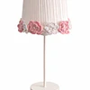 Lampara Velador - Linea Corona de Flores Blanca Rosa