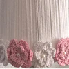 Lampara Velador - Linea Corona de Flores Blanca Rosa