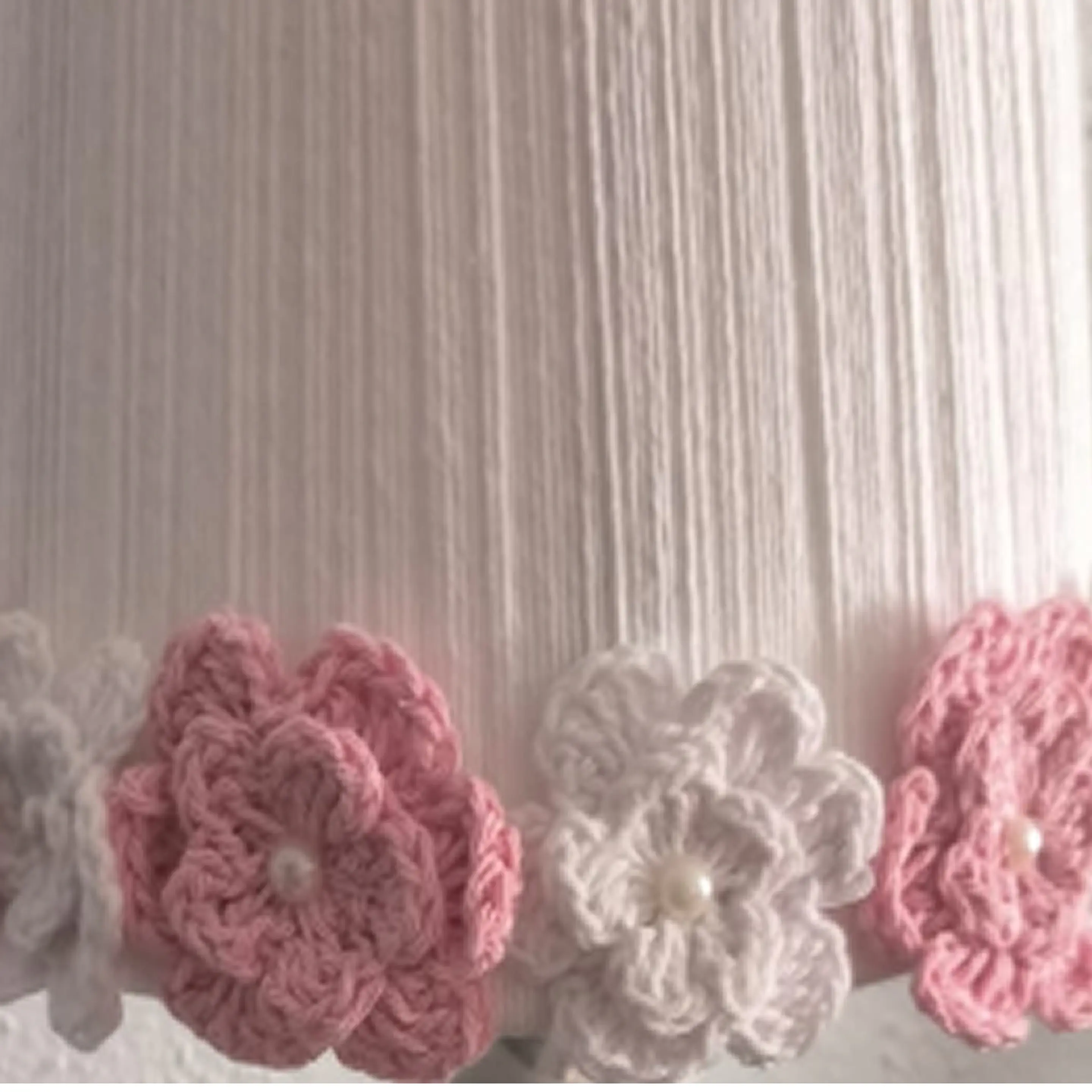 Lampara Velador - Linea Corona de Flores Blanca Rosa 2