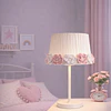 Lampara Velador - Linea Corona de Flores Blanca Rosa