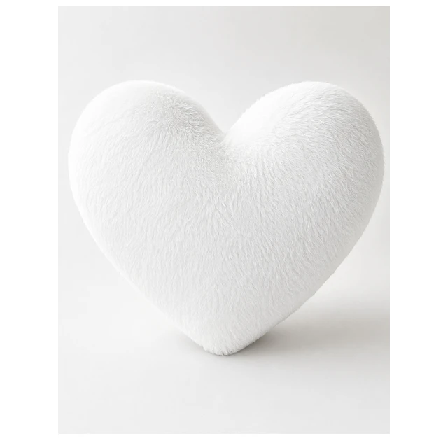 Cojín Infantil Corazón Blanco