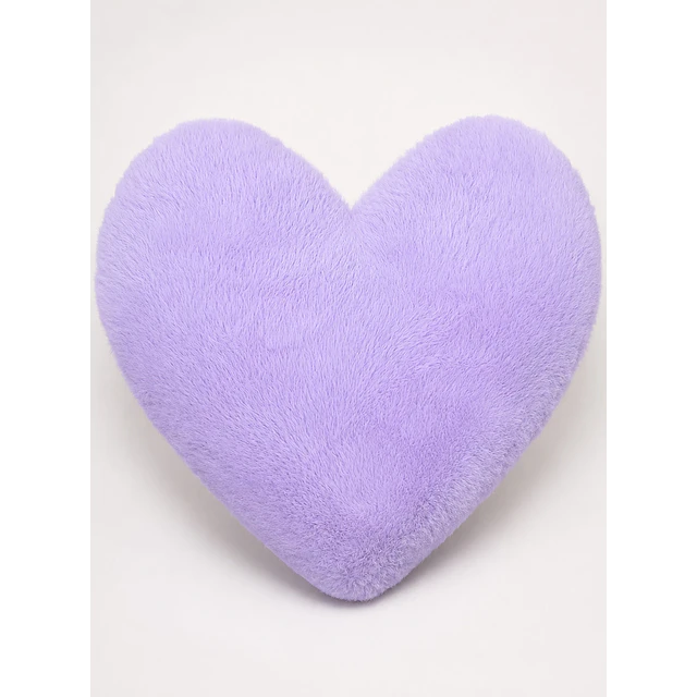 Cojín Infantil Corazón Lila