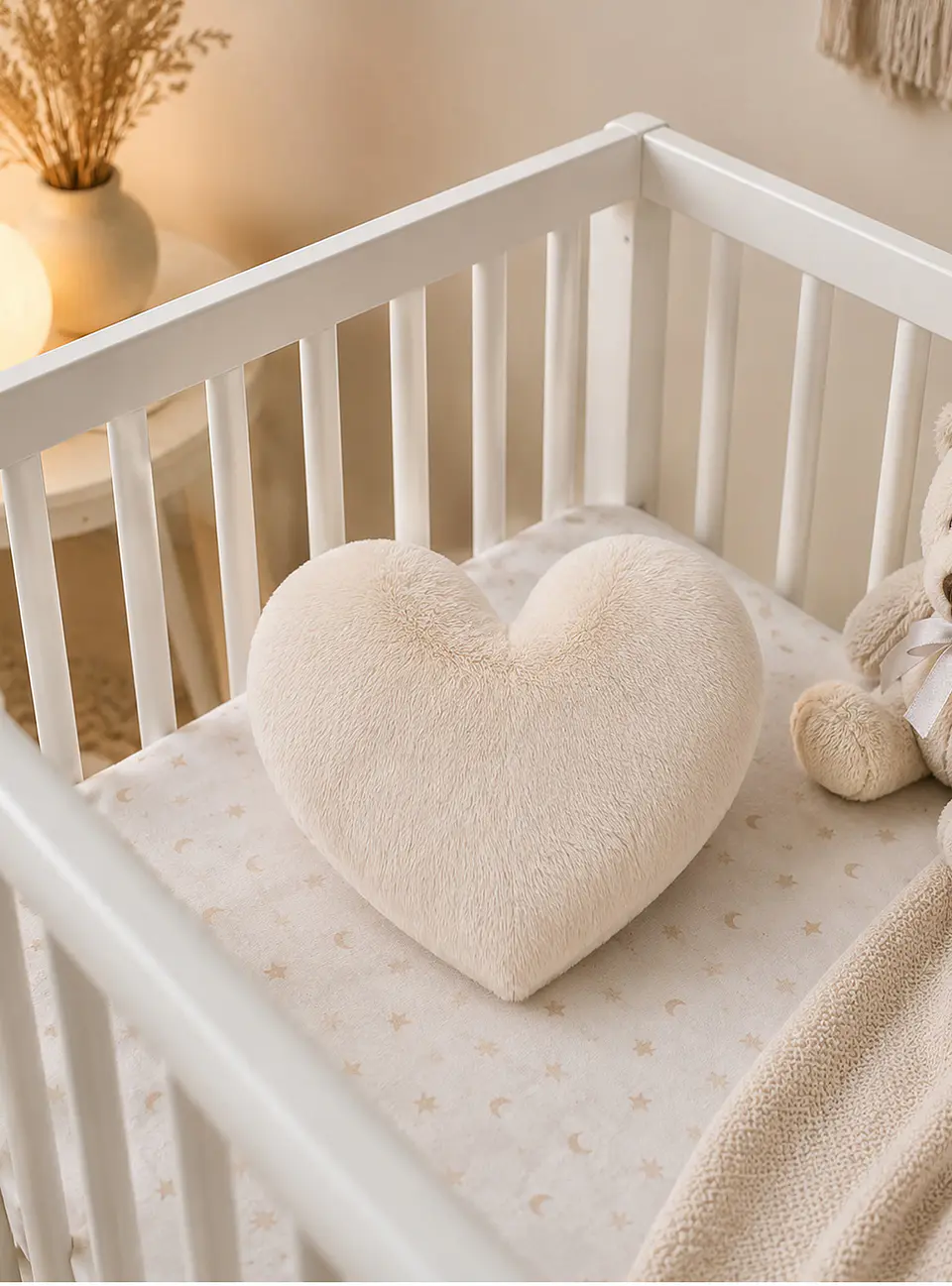 Cojín Infantil Corazón Camel 2