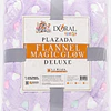 Frazada 1.5 pza. Infantil Luminosa -Lila Corazon