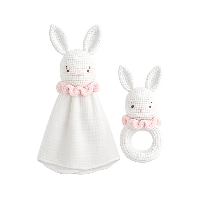Box 4 Set Baby Shower - Premium Blanco
