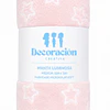 Manta Infantil Luminosa + Cojin Corazon Rosado
