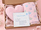 Manta Infantil Luminosa Rosa + Cojin Corazon Rosado - Miniatura 2