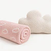 Frazada Infantil Luminosa nube + Cojin