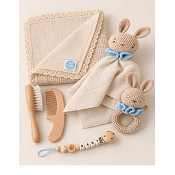 Box 4  - Set Baby Shower - Premium Beige