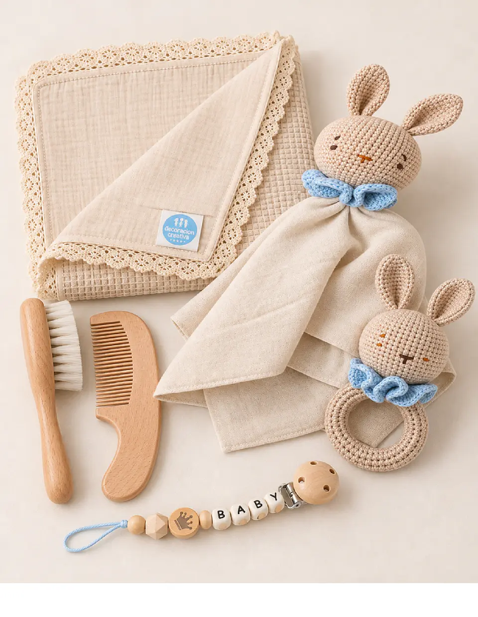 Box 4  - Set Baby Shower - Premium Beige 1