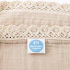 Manta Beige Bebe  - Muselina y Waffle