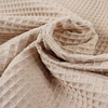 Manta Beige Bebe  - Muselina y Waffle