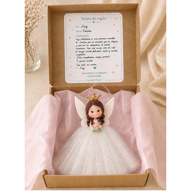 Hada Decorativa Blanca