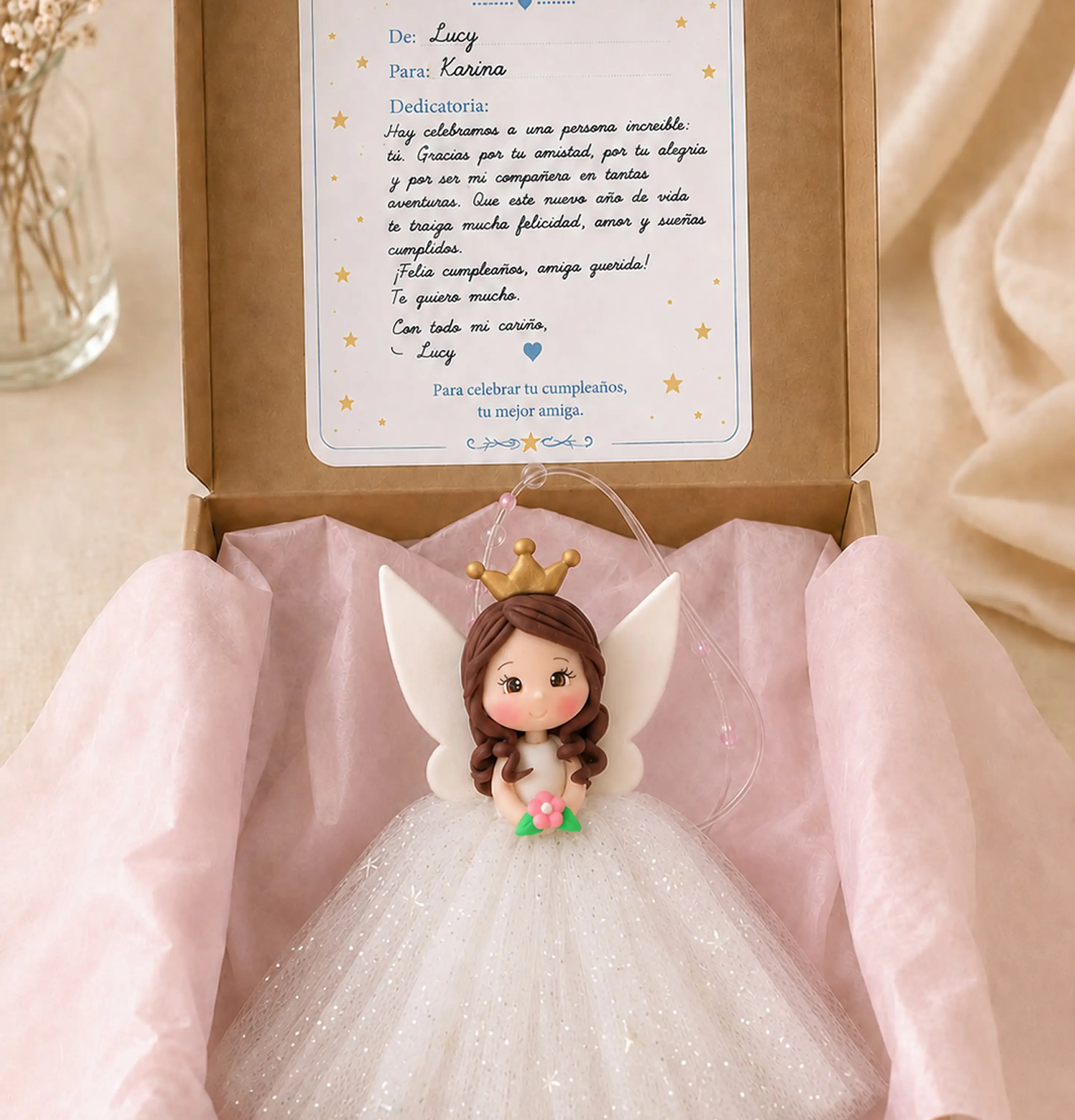 Hada Decorativa Blanca 4
