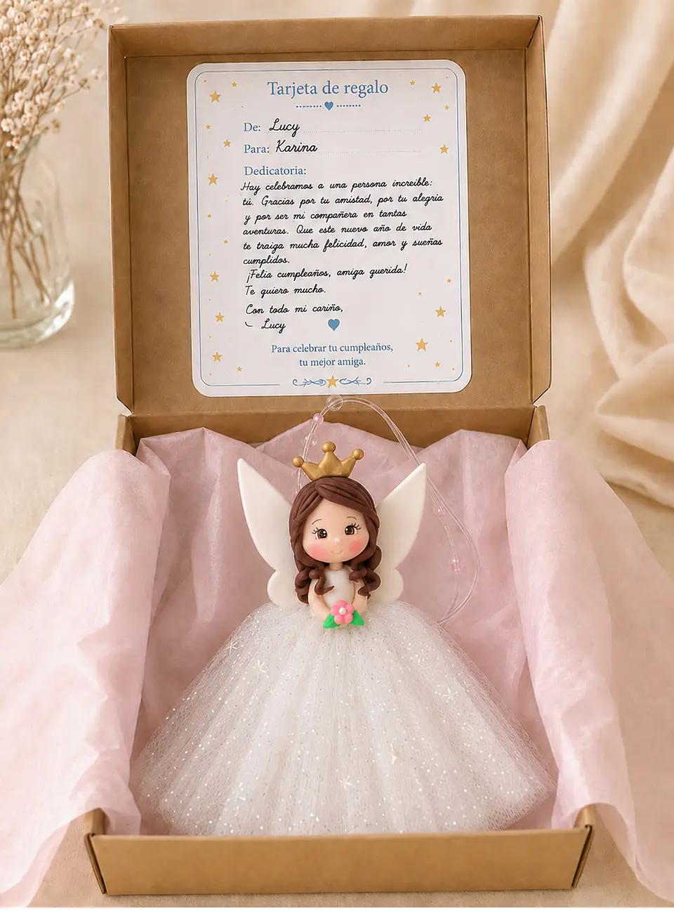 Hada Decorativa Blanca 4