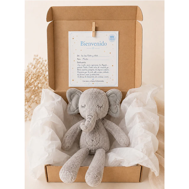 Muñeco de Apego (Elefante)