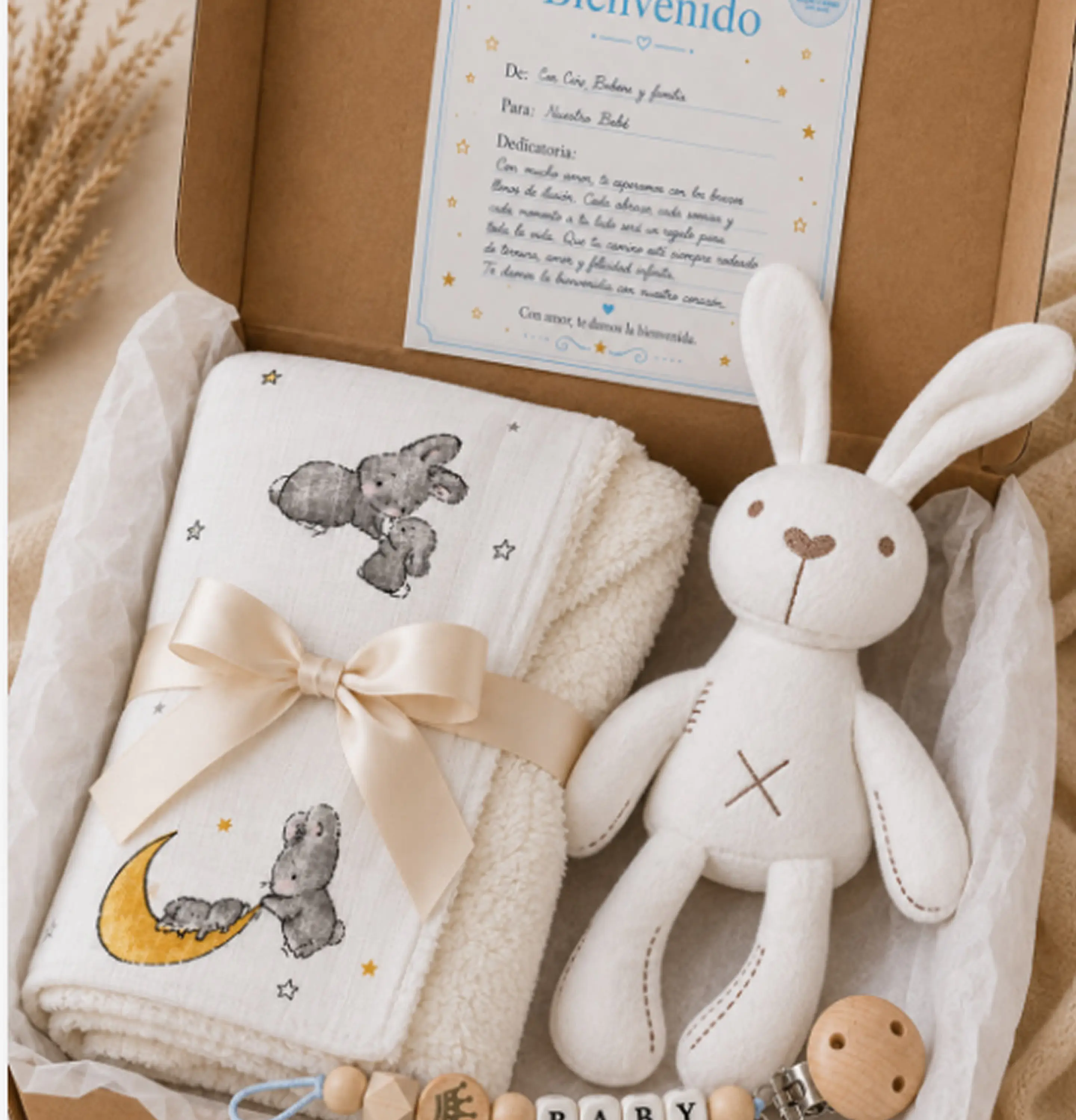 Box 2  - Manta y Conejito de Apego 1