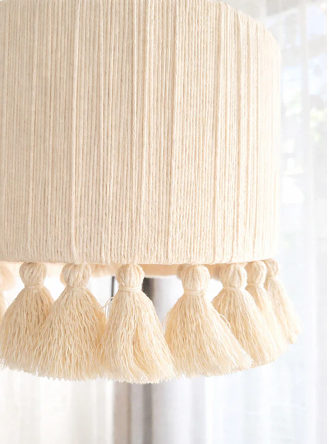 Lampara Colgante - Linea Boho Macramé