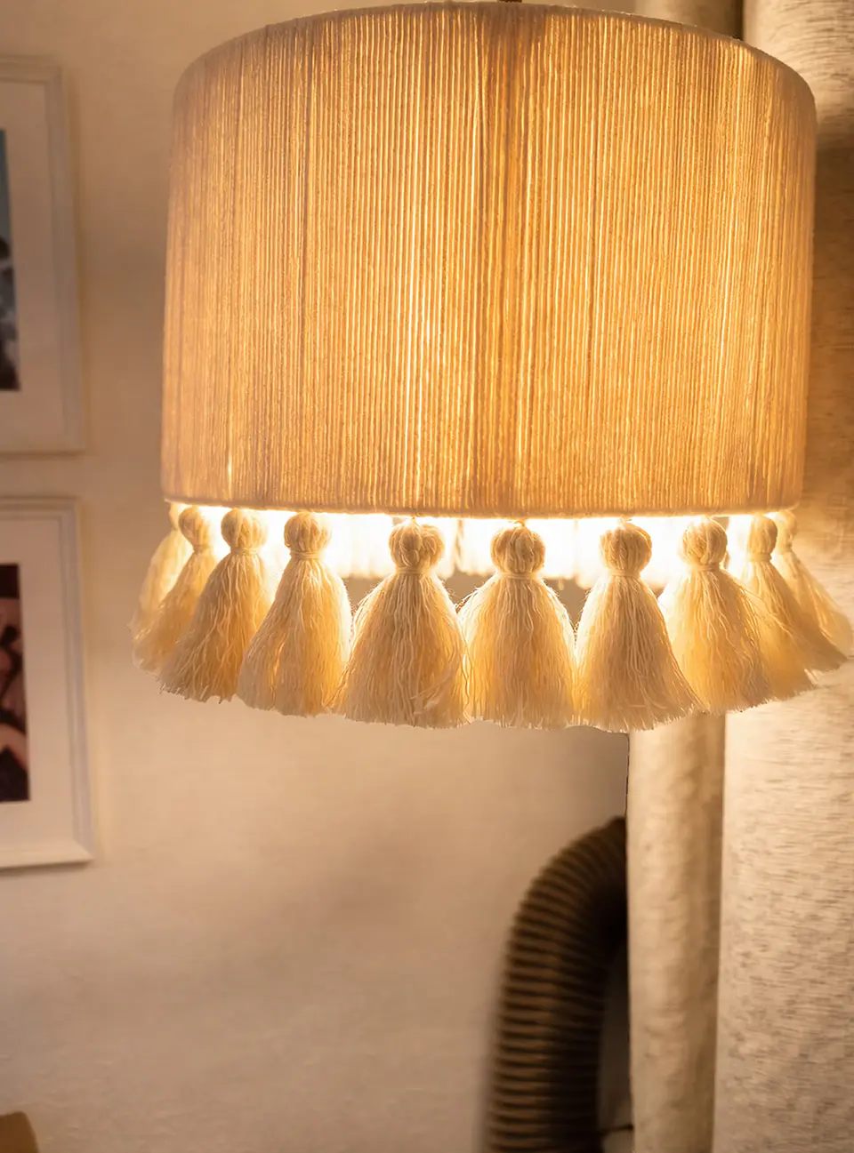 Lampara Colgante - Linea Boho Macramé 3