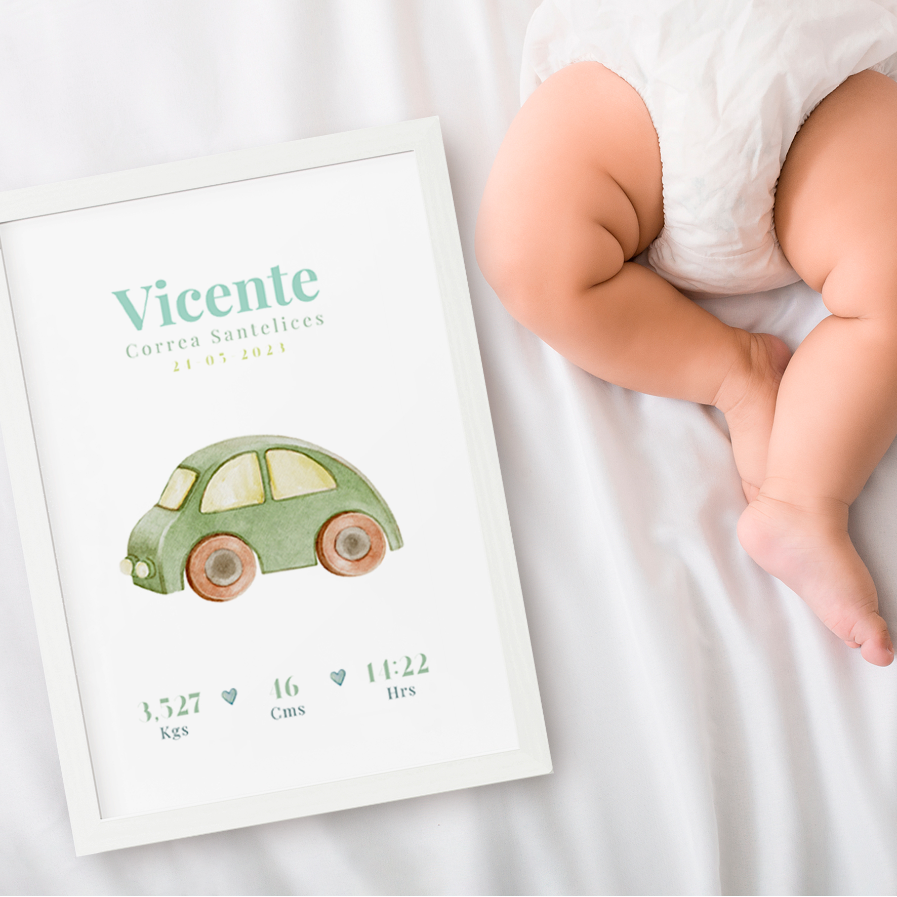 Cuadro Nacimiento Auto  2