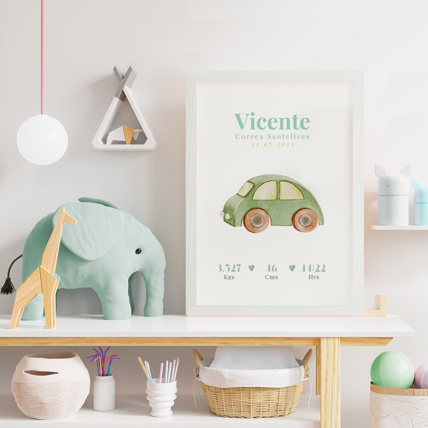 Cuadro Nacimiento Auto  3