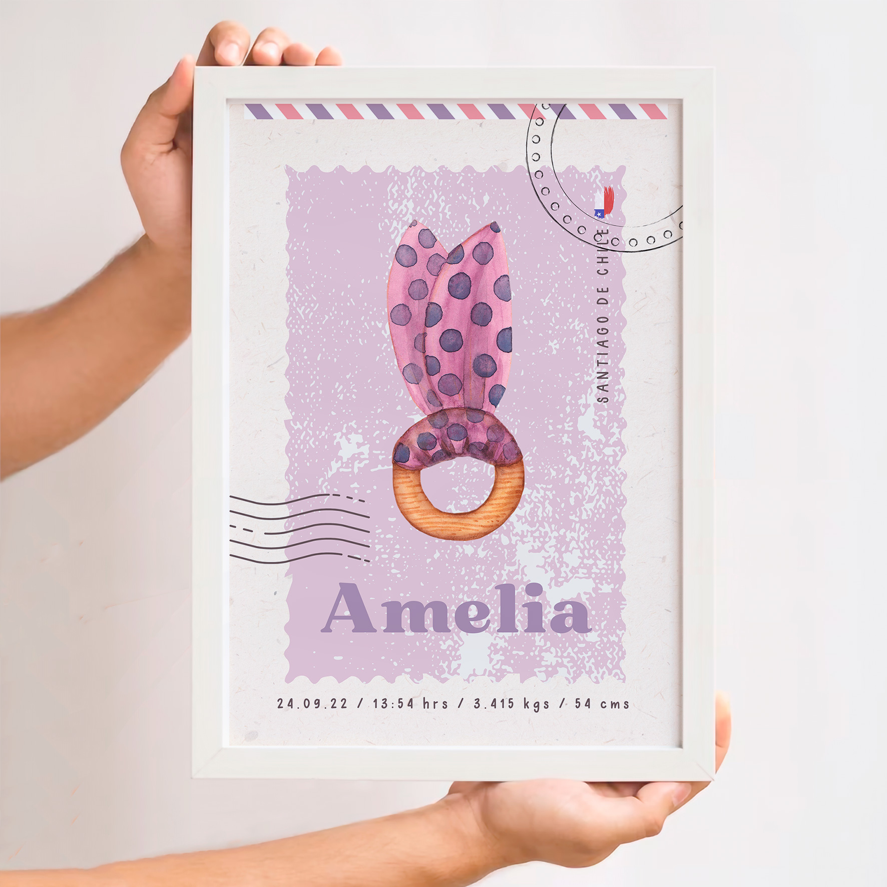 Cuadro Nacimiento cascabel Vintage 3