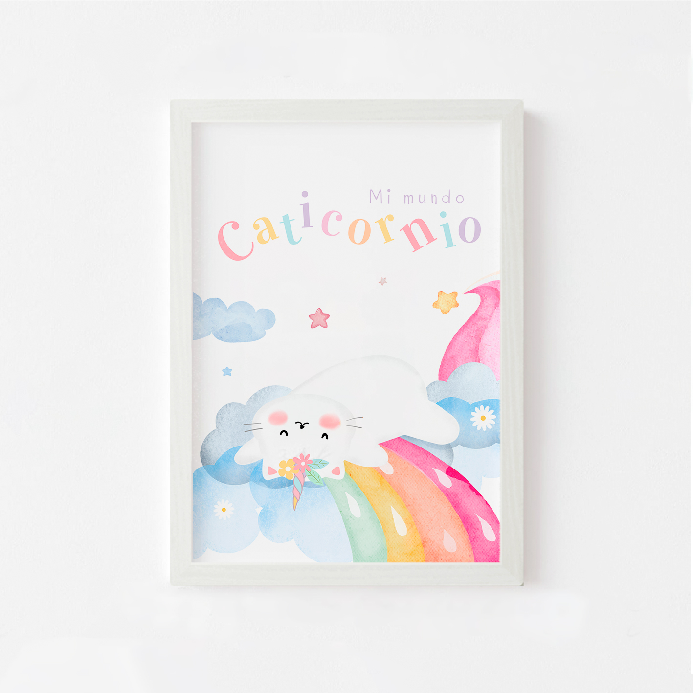 Par de Cuadros Mundo Caticornio 2