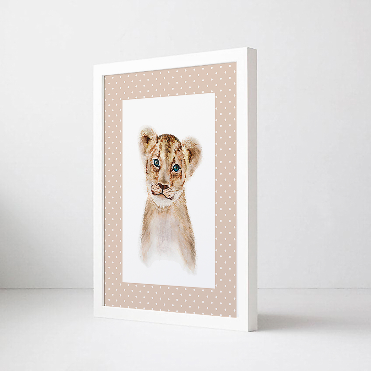 Cuadro Cabeza Leoncito 3