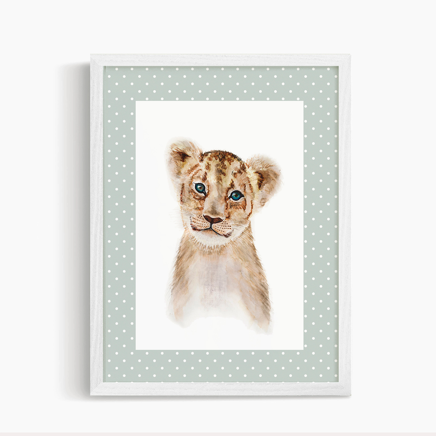 Cuadro Cabeza Leoncito 1